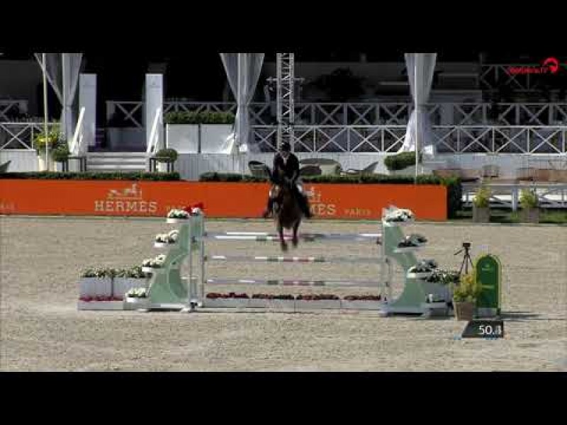 Exquise du Pachis clear in 1m45 LR CSI3* Knokke